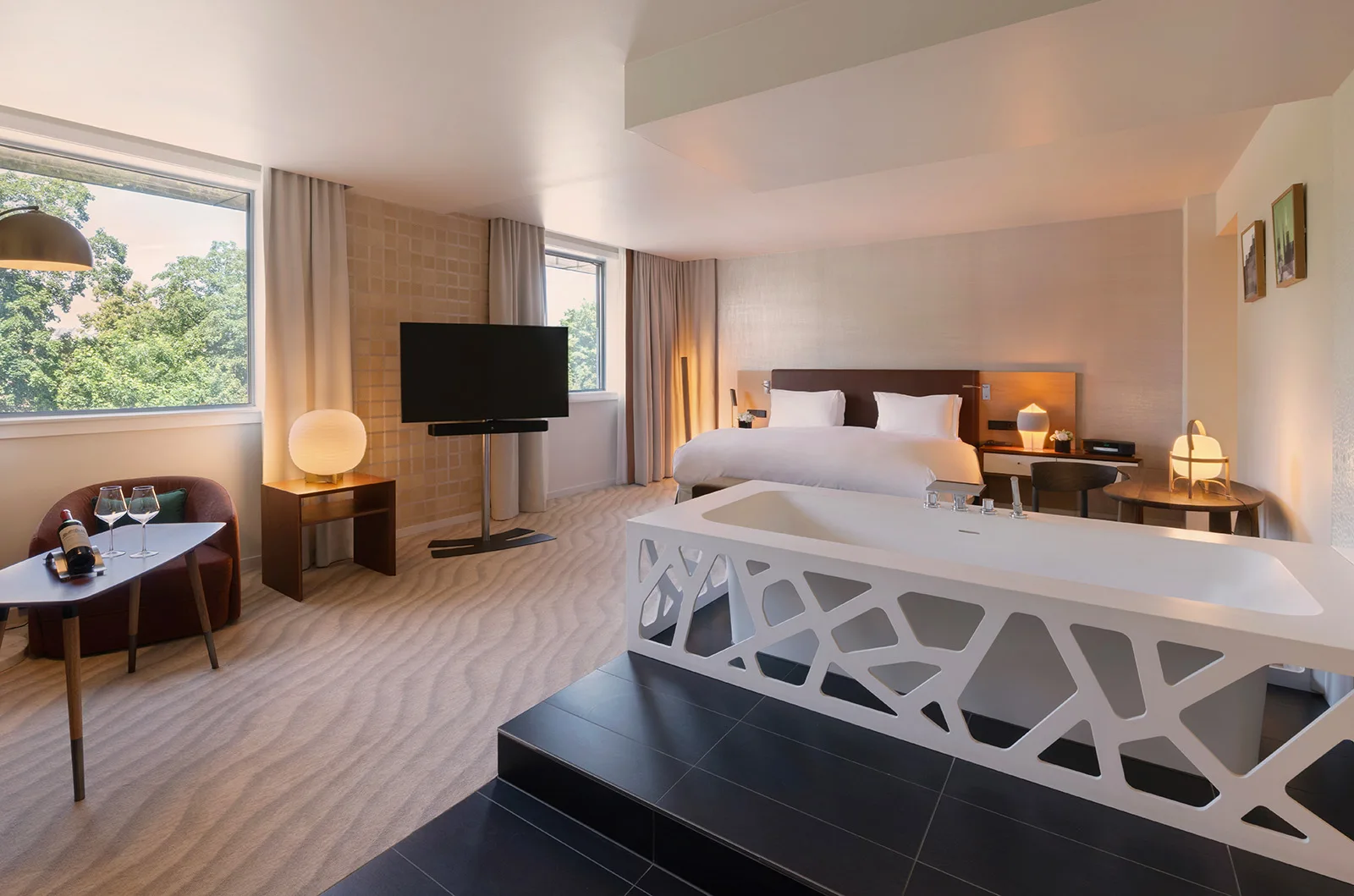 Sofitel Luxembourg Le Grand Ducal — hôtel Beaux-Arts vue sur la vieille ville UNESCO
